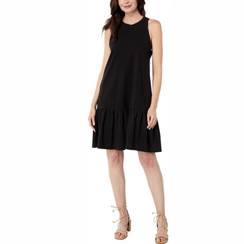 Madewell Brightside Ruffle Tank Mini Dress